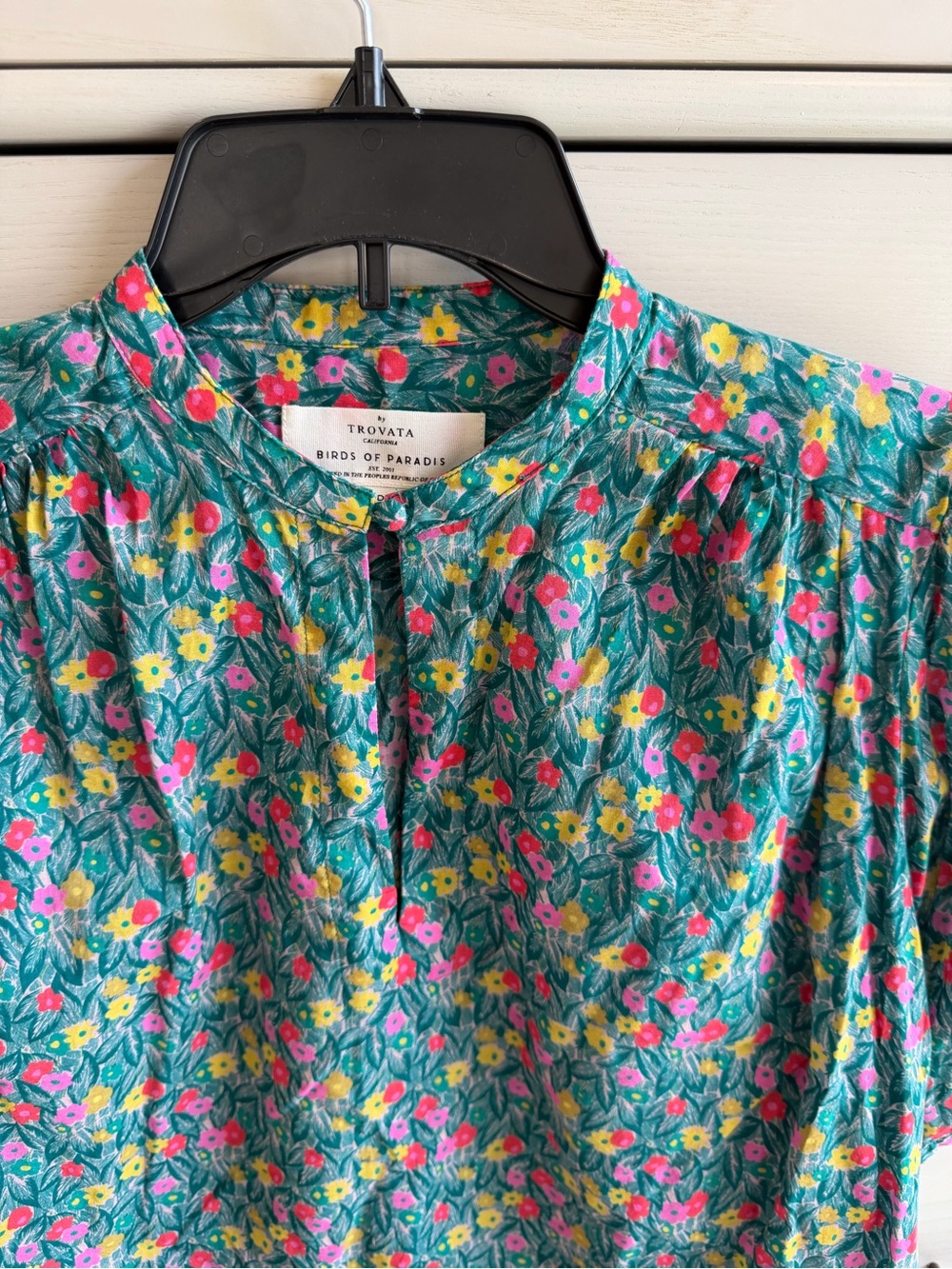 Trovata Birds of Paradise Aline Blouse